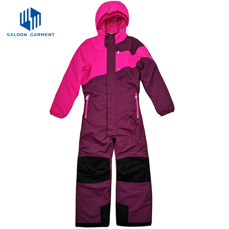 Custom Printing Insulated Snow Warm Waterproof Ski Snowboard Overalls High Quality Winter Outdoor Sports Jumpsuit Snowsuit