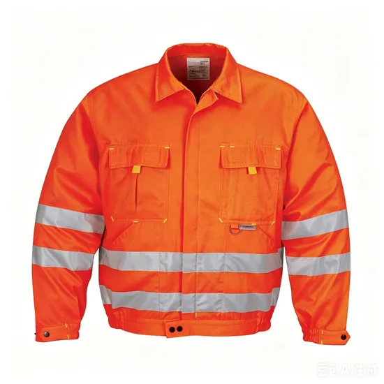 Men's Hivis Workwear Jacket with Reflective Tape En20471 Jacket
