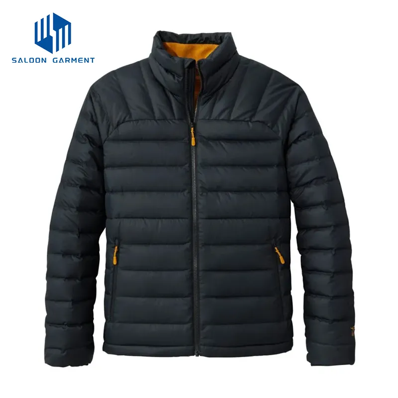 New Arrival Custom Logo Windproof Warm Keeping Winter Casual Puffer Jackets