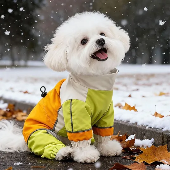 Hot Sold Fashion Waterproof Raincoat Dog Accessories Apparel Pet Clothes
