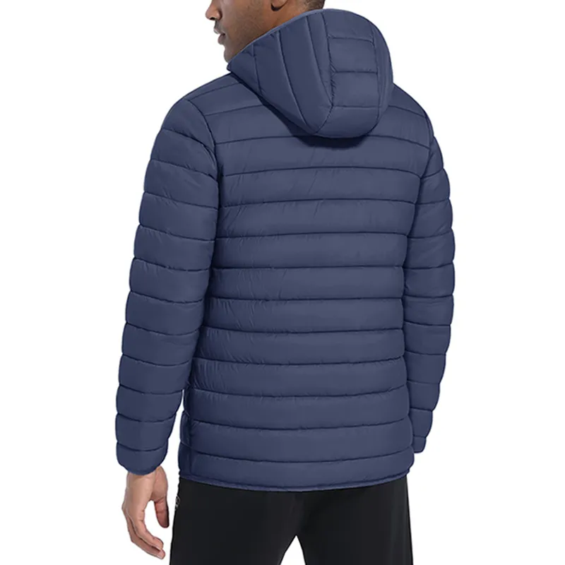 OEM Customized Design Winter Padded Coat Men's Warm Quilted Jacket