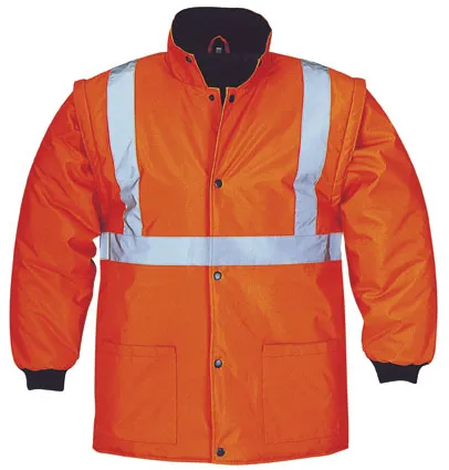 Hivis 5in1 Workwear Jacket Waterproof with Reflective Tape Jacket for Safety Wear 5in1 Jacket