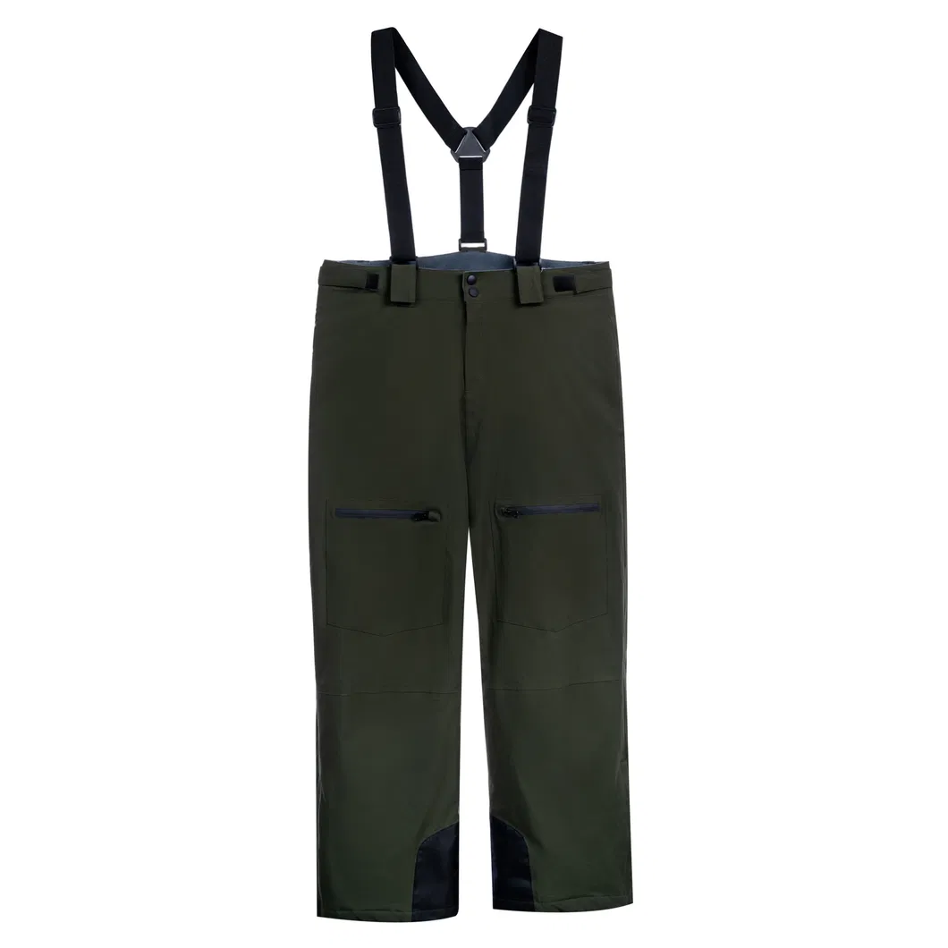 Moisture-Proof Snow Trousers for High-Performance Skiing Bib Pants