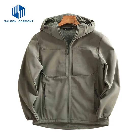 New Advanced Customized Quality Waterproof Breathable Soft Shell Tactical Jacket Outdoor Jacket Men's Soft Shell Jacket