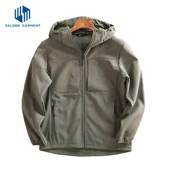 New Advanced Customized Quality Waterproof Breathable Soft Shell Tactical Jacket Outdoor Jacket Men's Soft Shell Jacket