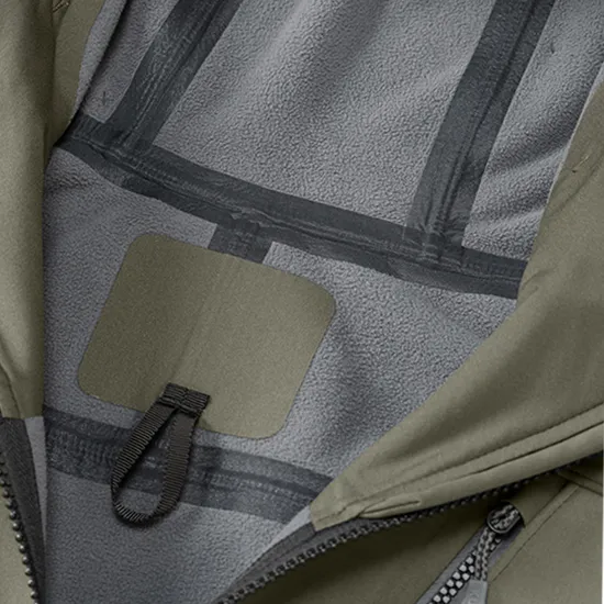 High Quality Men's Winter Outdoor Camping Waterproof 3 Layer Fabric for Jacket