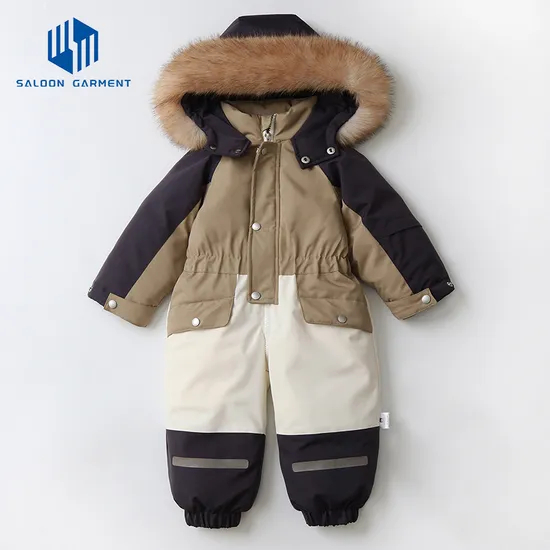 Customized Winter Children's Thickened Warm Winter Skiing Children's Clothes