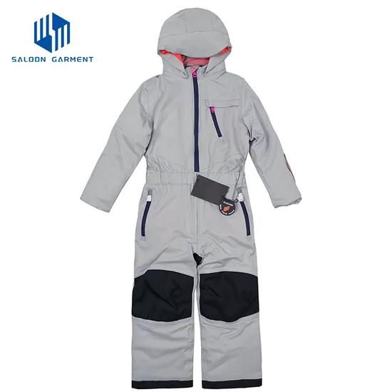 New Design Kids Ski Suit Winter High Quality Custom Winter Waterproof One Piece Snow Suit Kids