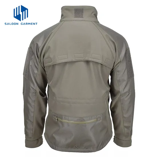 Wholesale Customized Men's Outdoor Softshell Waterproof Breathable Fishing Jacket
