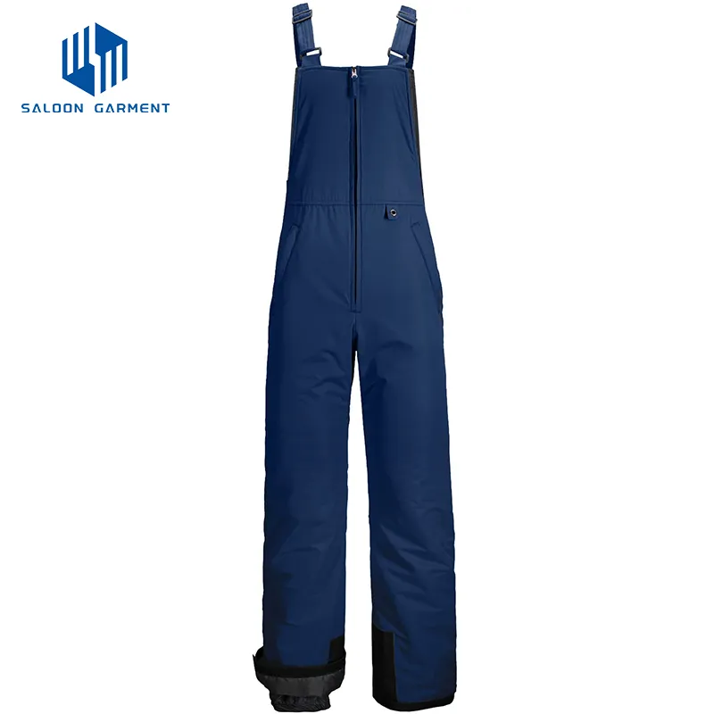 Men's Winter Snow Trousers Windproof Waterproof Outdoor Pants Ski Overall with Adjustable Straps
