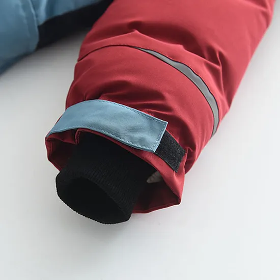 Custom Logo OEM & ODM Ski Jumpsuits Set Breathable for Skiing Hooded Warm One Piece Ski for Boys