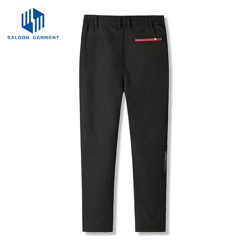Outdoor Pants Windproof Waterproof Hiking Plush Thickened Pants Trousers