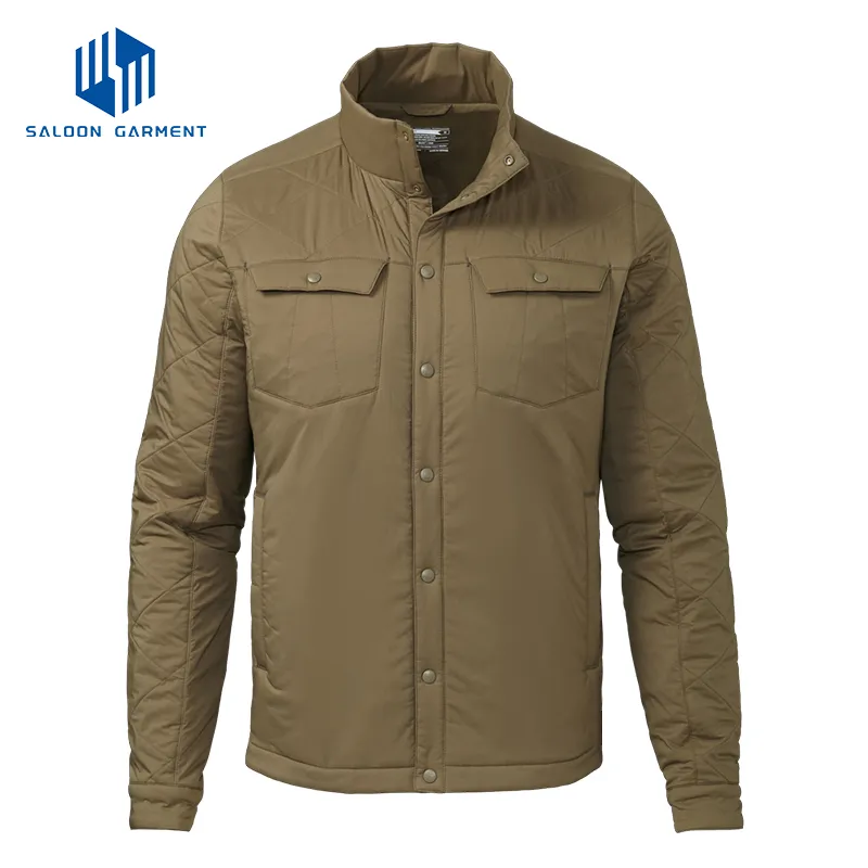 Wholesale Custom Casual Autumn Winter Quilted Liner Jacket for Men
