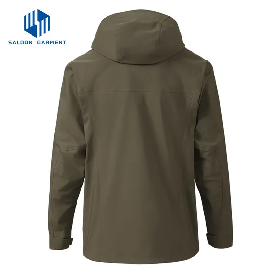 Custom Outdoor Winter Snowboarding Polyester Waterproof Breathable Fishing Jacket