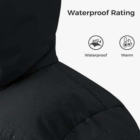 OEM Wholesale High Quality Girls' Windproof 100% Nylon Winter Warm Quilted Jacket