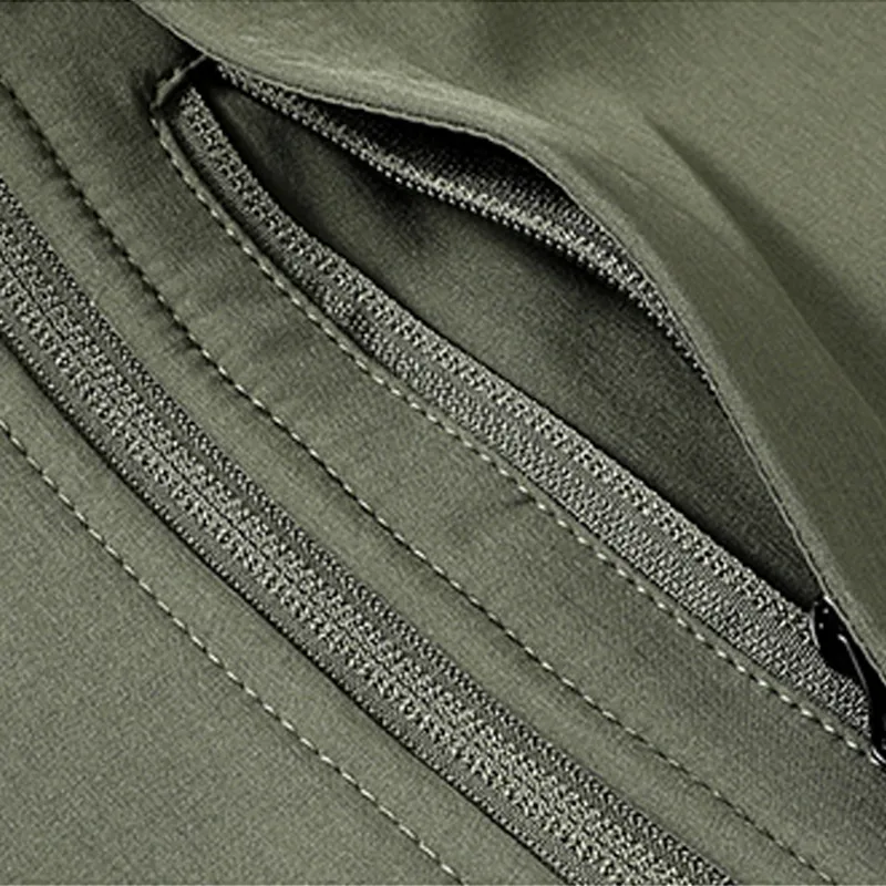 Men's Winter Tactical Jackets Lightweight Water Resistant Fleece Lined Softshell Jacket