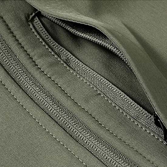 Men's Winter Tactical Jackets Lightweight Water Resistant Fleece Lined Softshell Jacket