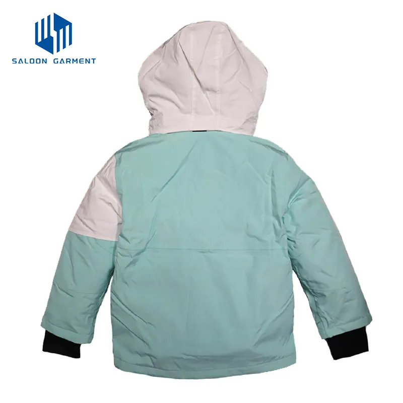Kid's Winter Waterproof Coat Girls Boys Fleece Snowboarding Ski Jacket