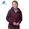 Wholesale Custom Embroidery Logo Waterproof Polyester Coats Windbreaker Softshell Jacket for Women