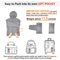 Custom Ladies Winter Lightweight Packable Padded Coat Puffer Down Jacket for Woman
