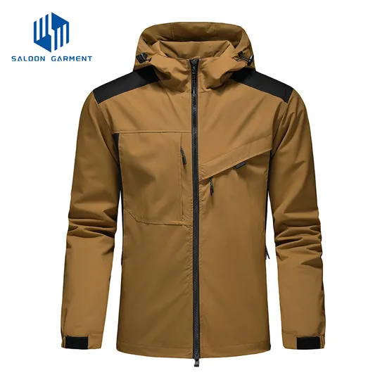 Men Outdoor All-Sport Waterproof Breathable Anti-Storm Rain Raincoat Suit Jacket