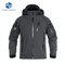 Men's Outdoor Lightweight Breathable Waterproof Hooded Tactical Softshell Jacket