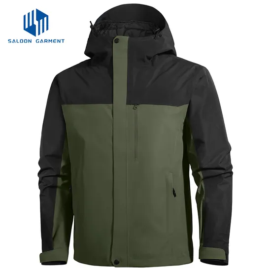 Winter Custom Logo Waterproof Outdoor Work Clothes Windbreaker Jacket for Men