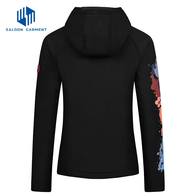 Womens Sports Wholesale Windproof Waterproof Outdoor Softshell Jacket