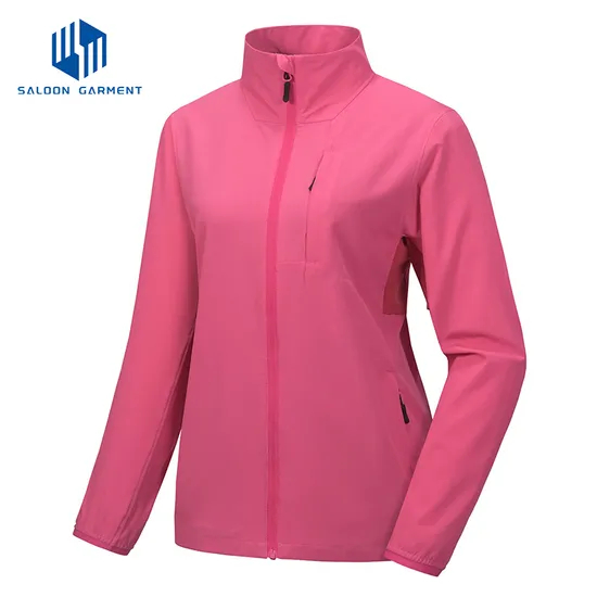 Outdoor Mountain Windproof Waterproof Women's Casual Hooded Windbreaker Softshell Jacket