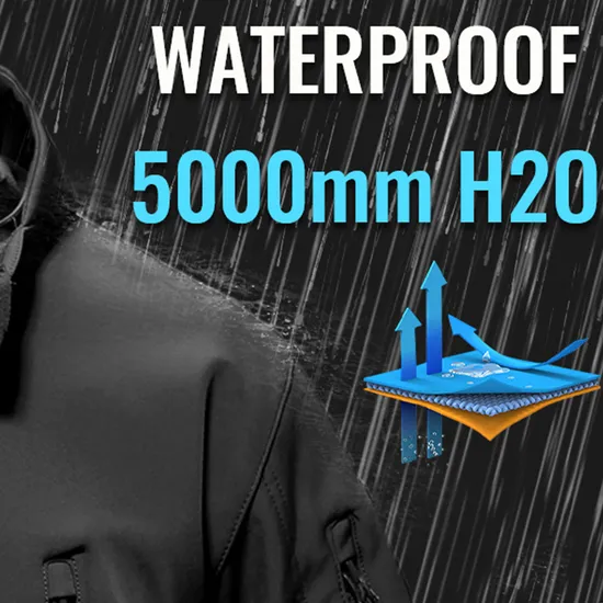 Men's Winter Outdoor Insulated Waterproof Tactical Softshell Jackets