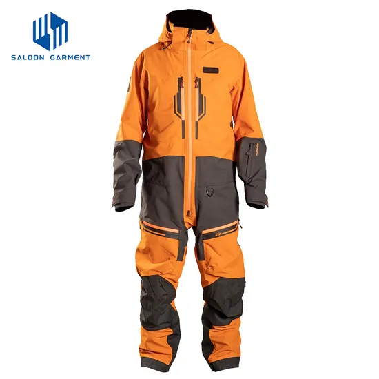 One Pieces Ski Suits Waterproof Winter One Pieces Snowsuits Coveralls for Snow Sports