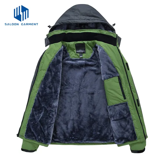 Men's Mountain Waterproof Warm Winter Snowboarding Snow Rain Coat Ski Jacket