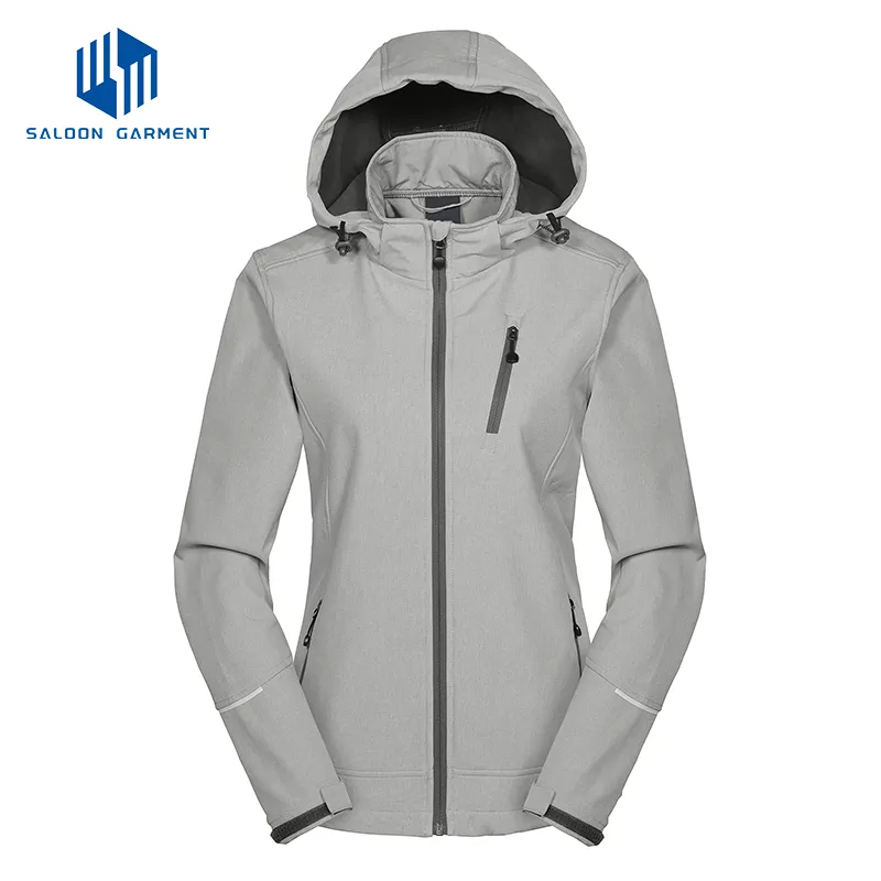 Women's Winter Fleece Hooded Warm Tactical Coats Sport Outdoor Fleece Softshell Jacket