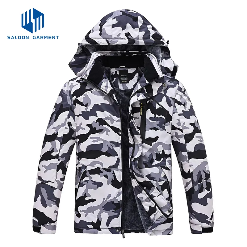 High Quality Mens Winter Outdoor Sports Outer Wear Windbreaker Waterproof Ski Jacket