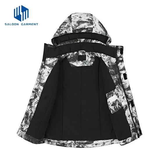 Kids' Waterproof Outdoor Windbreaker Jackets for Winter Adventures