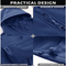 Men's Reversible Insulated Water Resistant Windproof Winter Fishing Coat Tactical Softshell Jackets