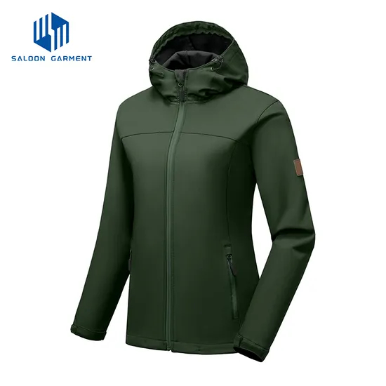 Womens Winter Camping Insulated Warm Coat Tactical Windproof Softshell Jacket