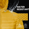 Packable Lightweight Outerwear Windbreaker Puffer Coat Padded Jacket for Men