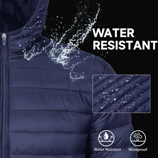OEM New Design Hooded Light Down Puffer Down Jacket for Men