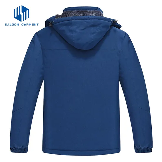 Men's Waterproof Warm Fleece Lined Winter Outdoor Snowboard Windbreaker Snow Ski Hiking Jacket