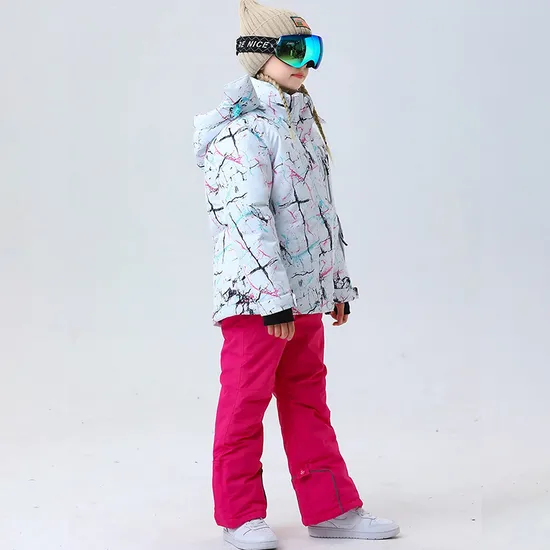 Girl's Sportswear Ski Clothing Snowmobile Snow Suit