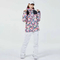High Level Custom Winter Hoody Waterproof Snow Snowboard Women Warm Ski Jacket