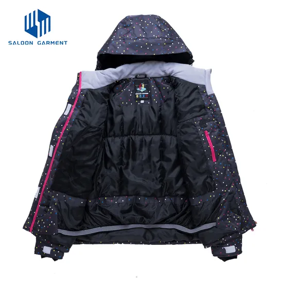 Fashionable Breathable Mountain Hiking Outdoor Ski Snow Jacket for Women