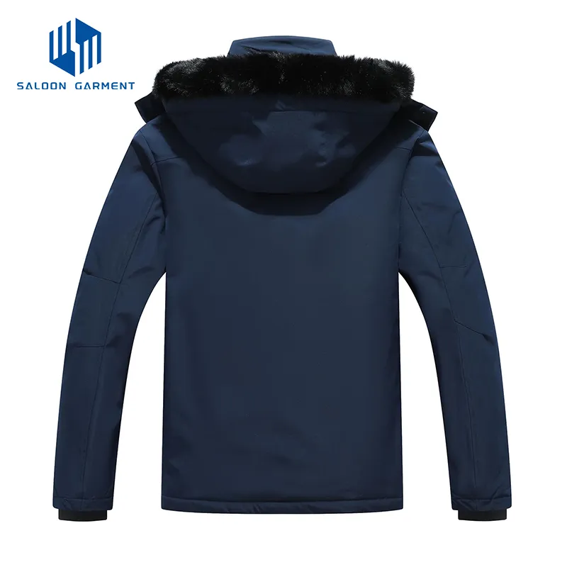 Men's Waterproof Warm Winter Snow Coat Mountain Windbreaker Hooded Raincoat Ski Jacket