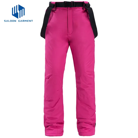 Customized Winter Outdoor Snowboarding Warm Waterproof Snow Ski Pants for Women
