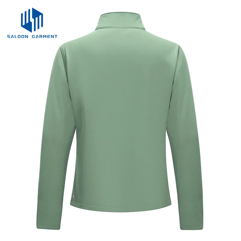 Professional Factory Breathable Winter Warm Fleece Hooded Outdoor Windproof Women's Softshell Jacket