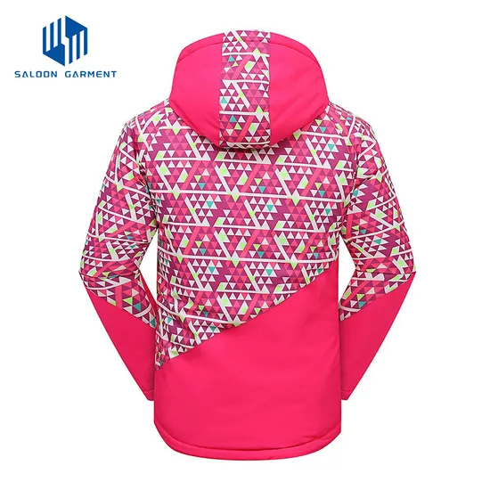 Girl's Winter Fleece Warm Snow Coat Waterproof Windproof Snowboarding Rain Ski Jacket