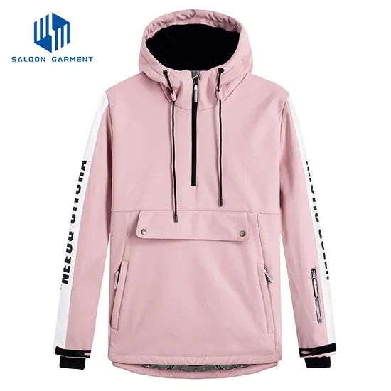High Quality Women's Custom Waterproof Breathable Winter Outdoor Skiing Jacket