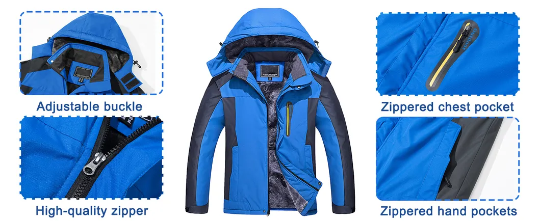 Men's Outdoor Sport Jacket Softshell Snow Wear Insulated Ski Clothes