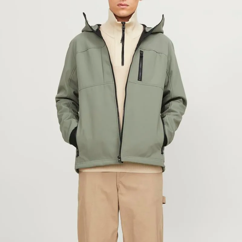 High Quality Top Trending Design Latest Waterproof Breathable Outdoor Softshell Jacket